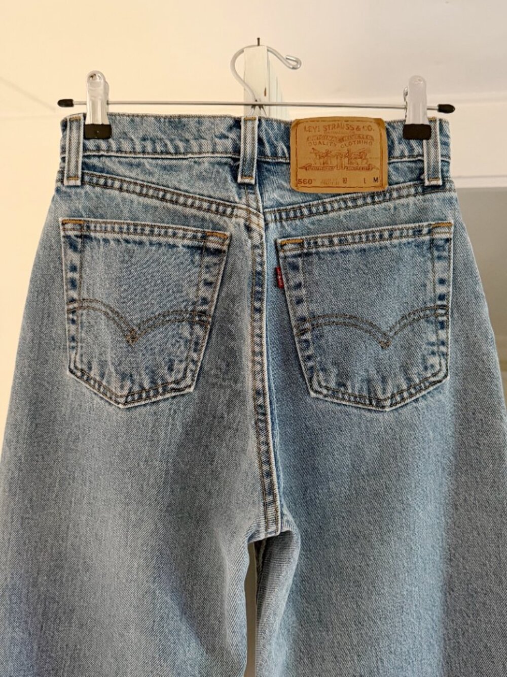 Levi's 560 Vintage '97 Loose Fit Straight Leg Jeans Size 3 JR. M - Picture 7 of 11